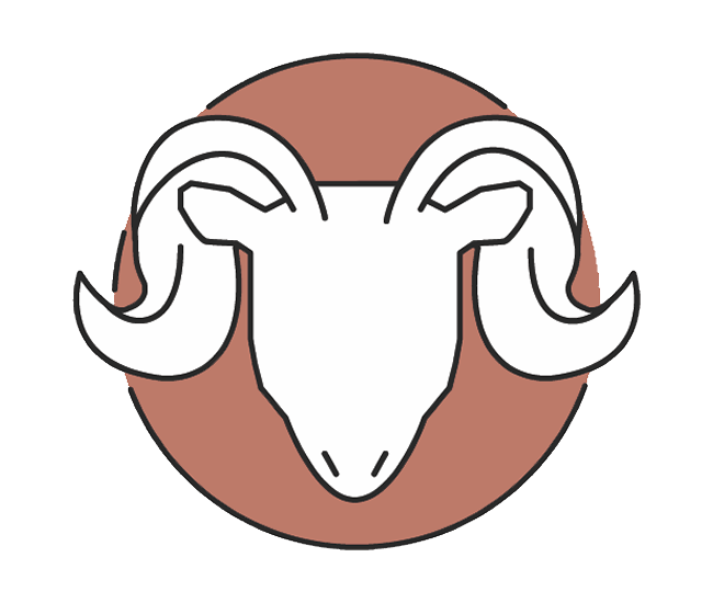 Aries-Icon-Symbol An image of Aries Sign and Aries icon symbol. Welcome to the Aries Sign.