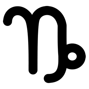 Capricorn1-Zodiac-Sign-Symbol-Glyph-Icon300-Blk An image of Capricorn Sign and capricorn1 zodiac sign symbol glyph icon300 blk. Welcome to the Capricorn Sign.