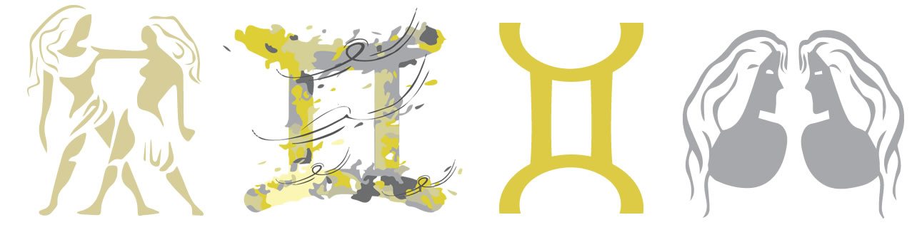 An image of Gemini Sign and gemini sign symbols. Welcome to the Gemini Sign.