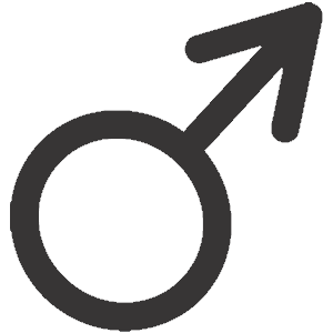 An image of Mars Sign and mars glyph icon. Let’s take a look at Mars and Mars Signs.