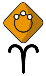 Aries-Stellium-Icon An image of Stellium and aries stellium icon. The Guide To Stellium Astrology