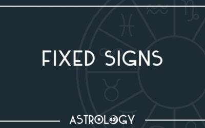 Fixed Signs
