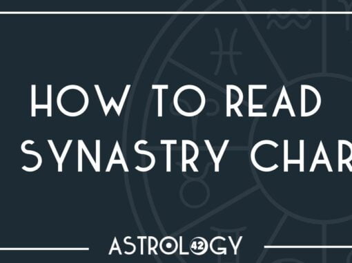 Read A Synastry Chart Read A Synastry Chart