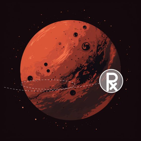 mars retrograde illustration thumbnail