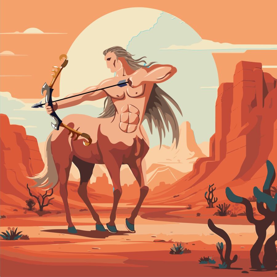 Home Page (Temp V1-D5 - Divi Extras) 2 sagittarius sign illustration thumbnail