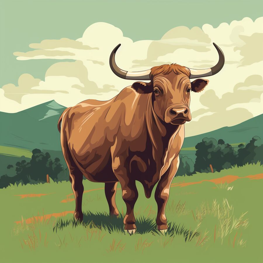 Home Page (Temp V1-D5 - Divi Extras) 3 taurus sign illustration thumbnail